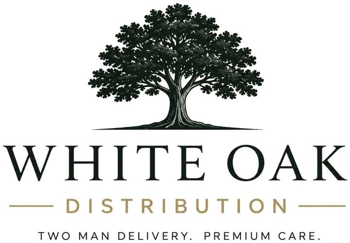 White Oak Distribution — two man delivery, premium care
